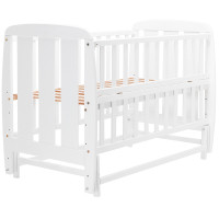 Ліжко Babyroom Кулька SH-02 маятник, відкидний бік бук білий