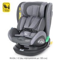 Автокрісло ME 1081-1 i-TRUST PLUS Light Gray  (закінчується)