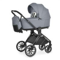 Коляска універсальна 2в1 El Camino PRESTIGE ME 1124-3 Frost Gray