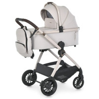 Коляска універсальна 2в1 El Camino RIVIERA ME 1183 Silver Milk