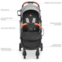 Коляска дитяча M 3910 v.2 Storm Gray  (закінчується)